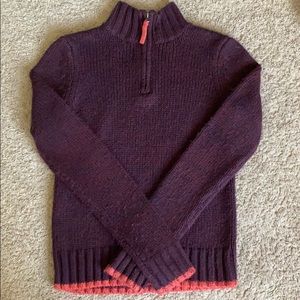 Quarter-zip sweater